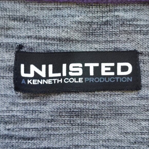 Unlisted Kenneth Cole polo shirt grey men's size 3XL - Picture 5 of 6